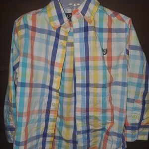 CHAPS boys button down shirt